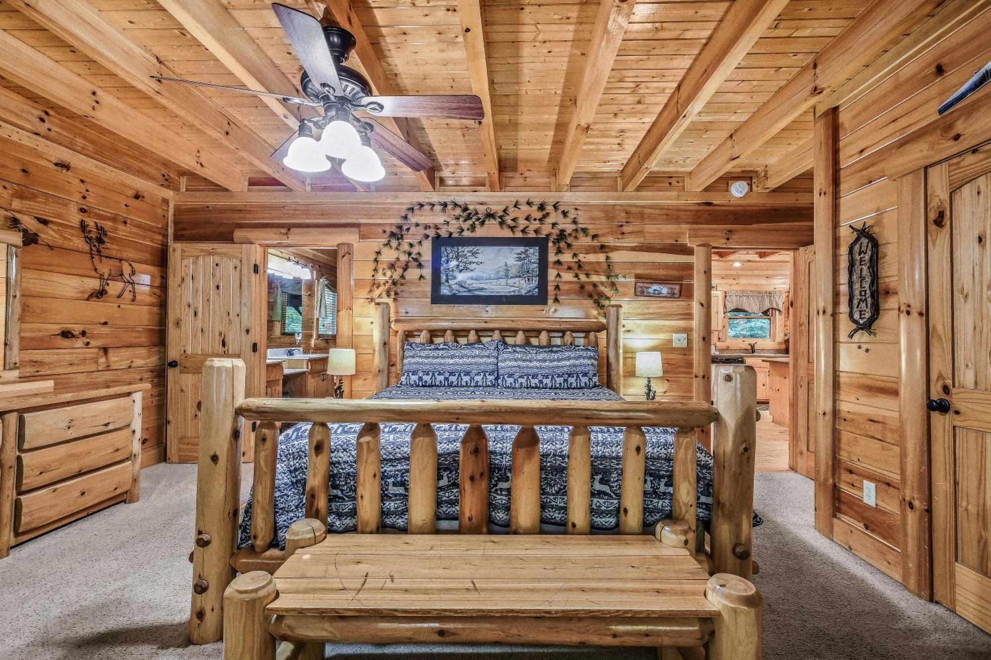 Mountain Spirit Cabin Waldens Creek Экстерьер фото