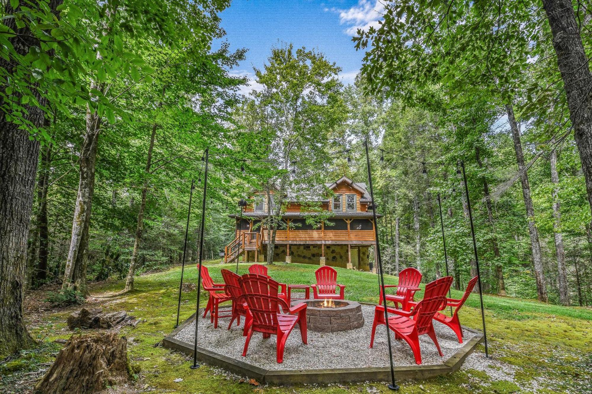 Mountain Spirit Cabin Waldens Creek Экстерьер фото